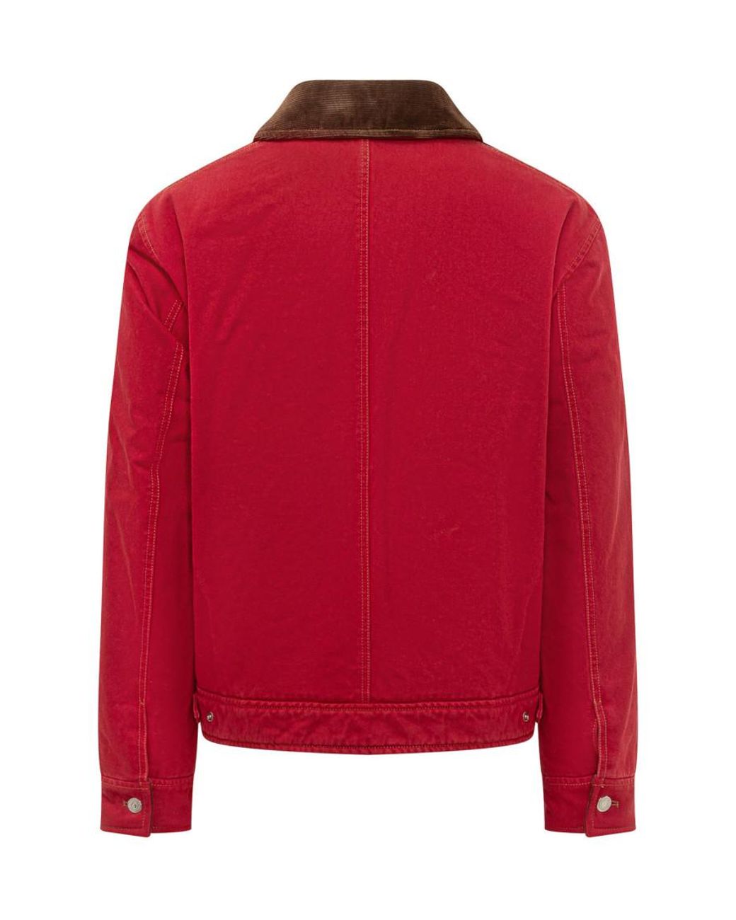 AMI Red Logo Regular Jacket for men