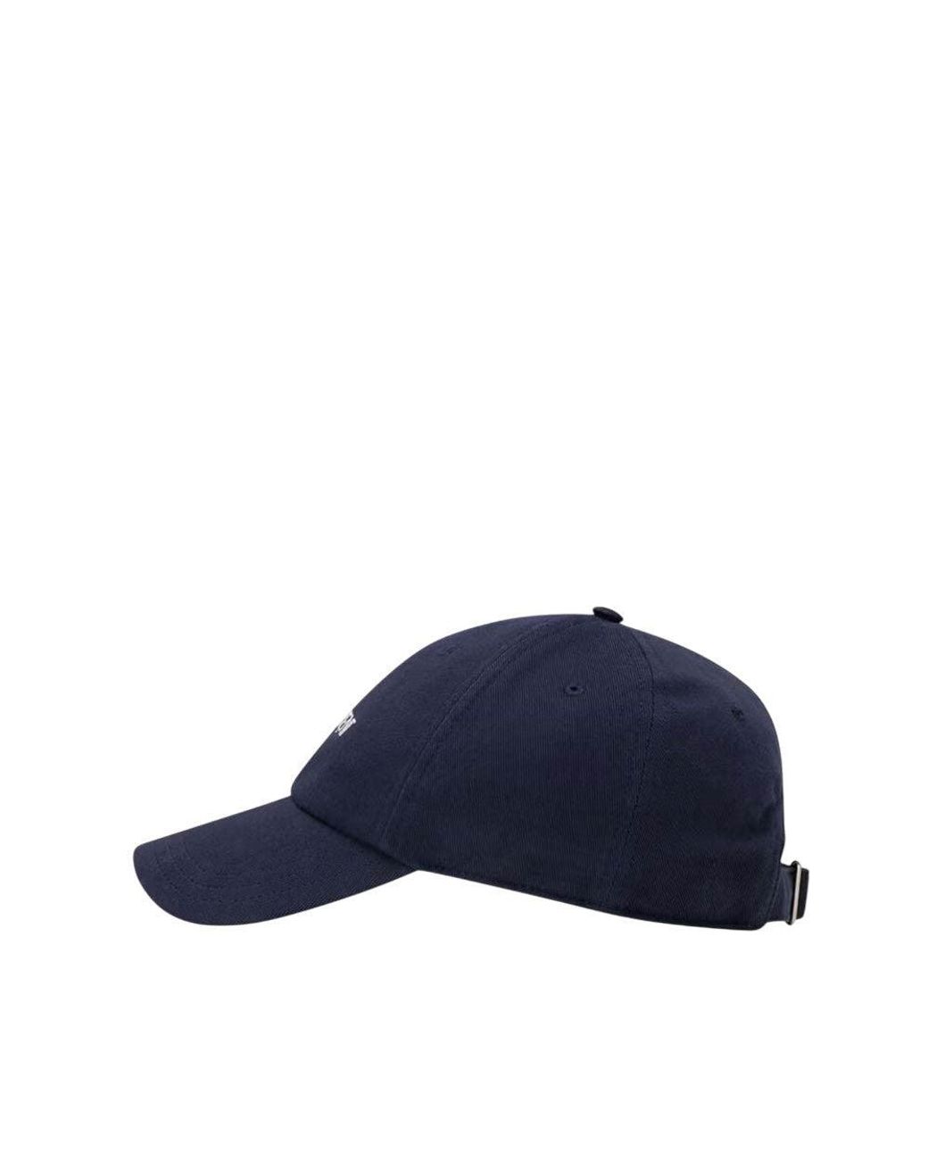 Saint Laurent Blue Logo Baseball Cap for men