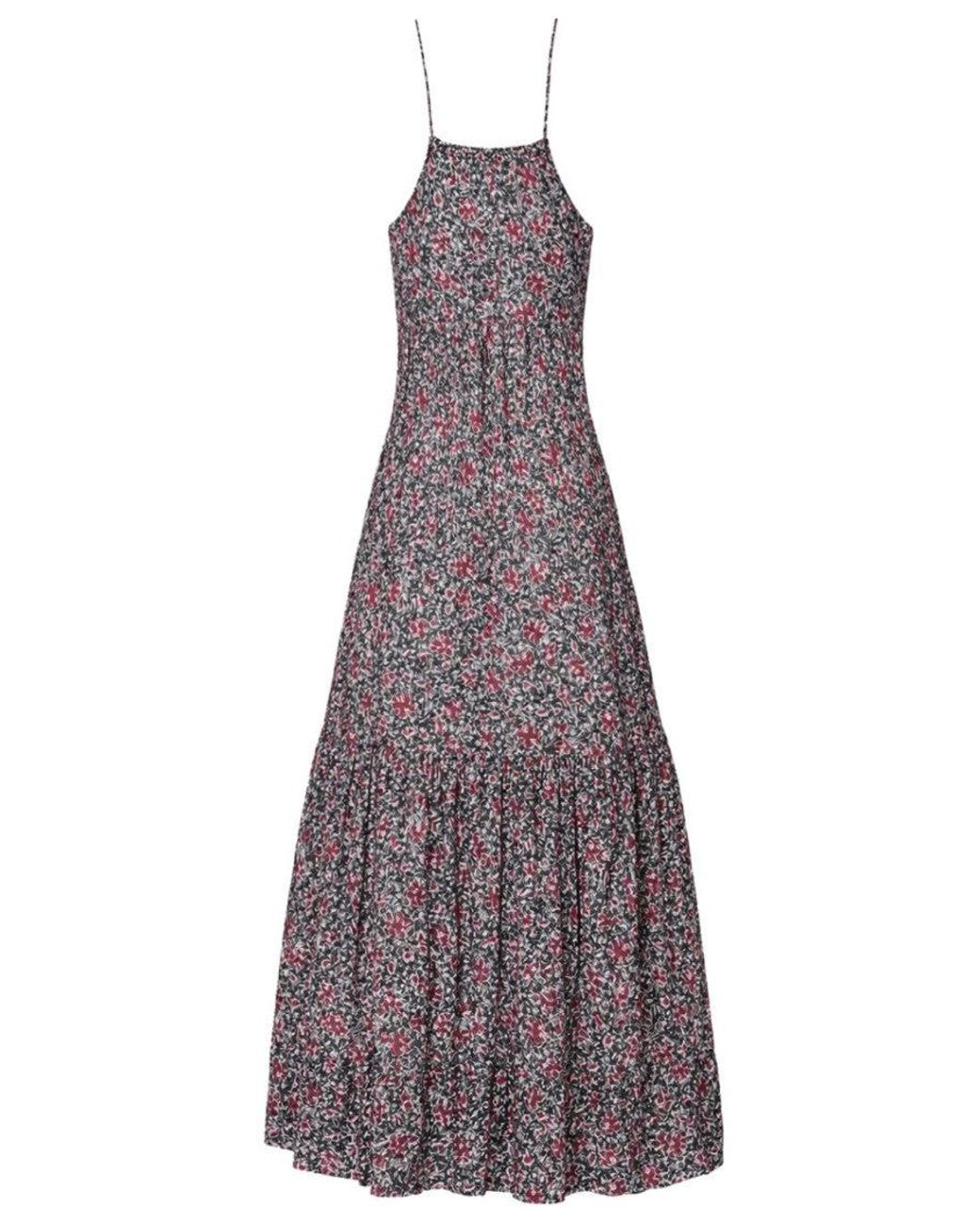 Isabel Marant Purple Sabba Dress Cotton
