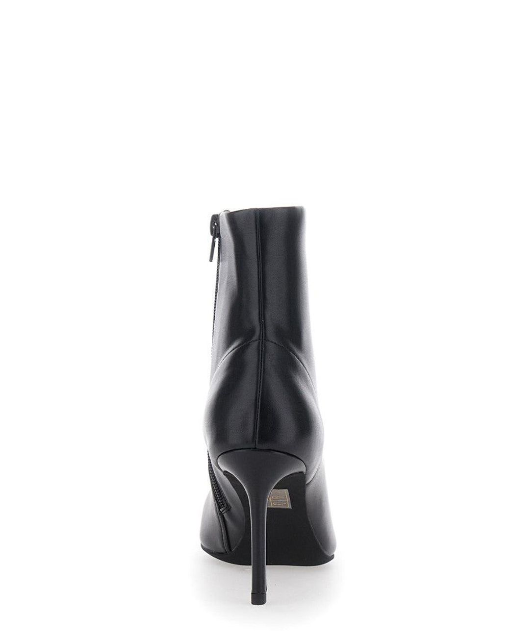 Jeffrey Campbell Black Leather Nixie Boots