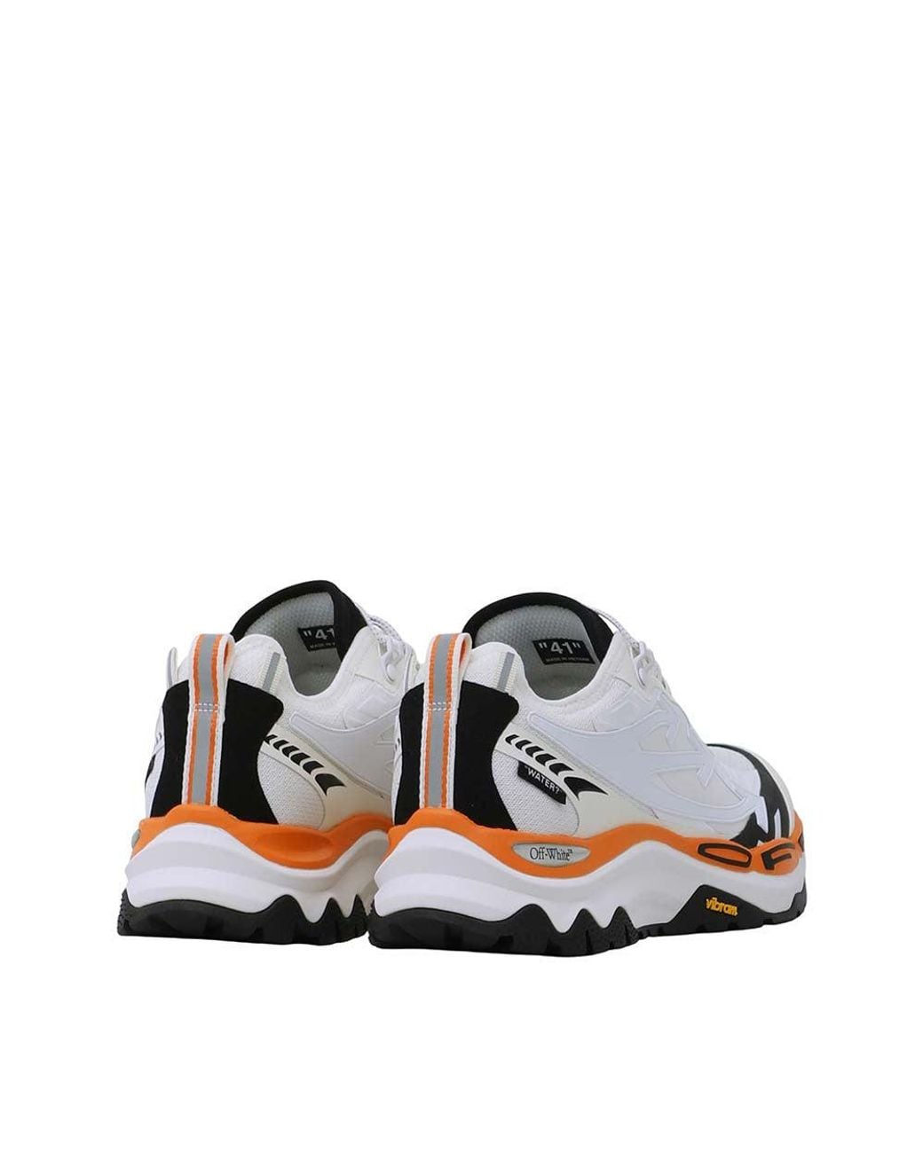 Off-White c/o Virgil Abloh White Color Block Sneakers for men
