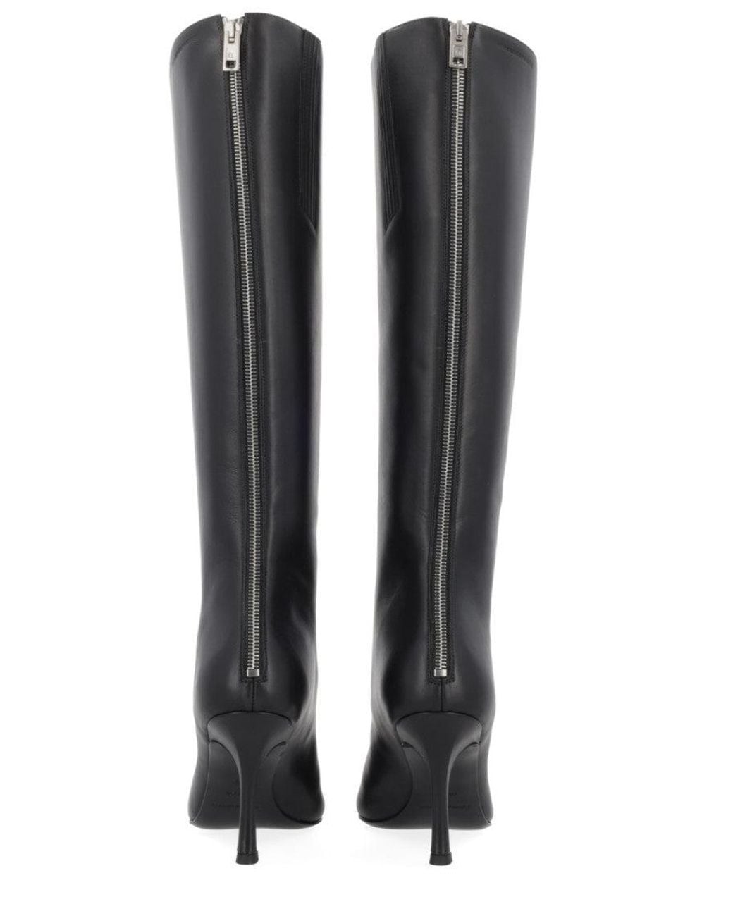 Alexander Wang Black Leather Boots