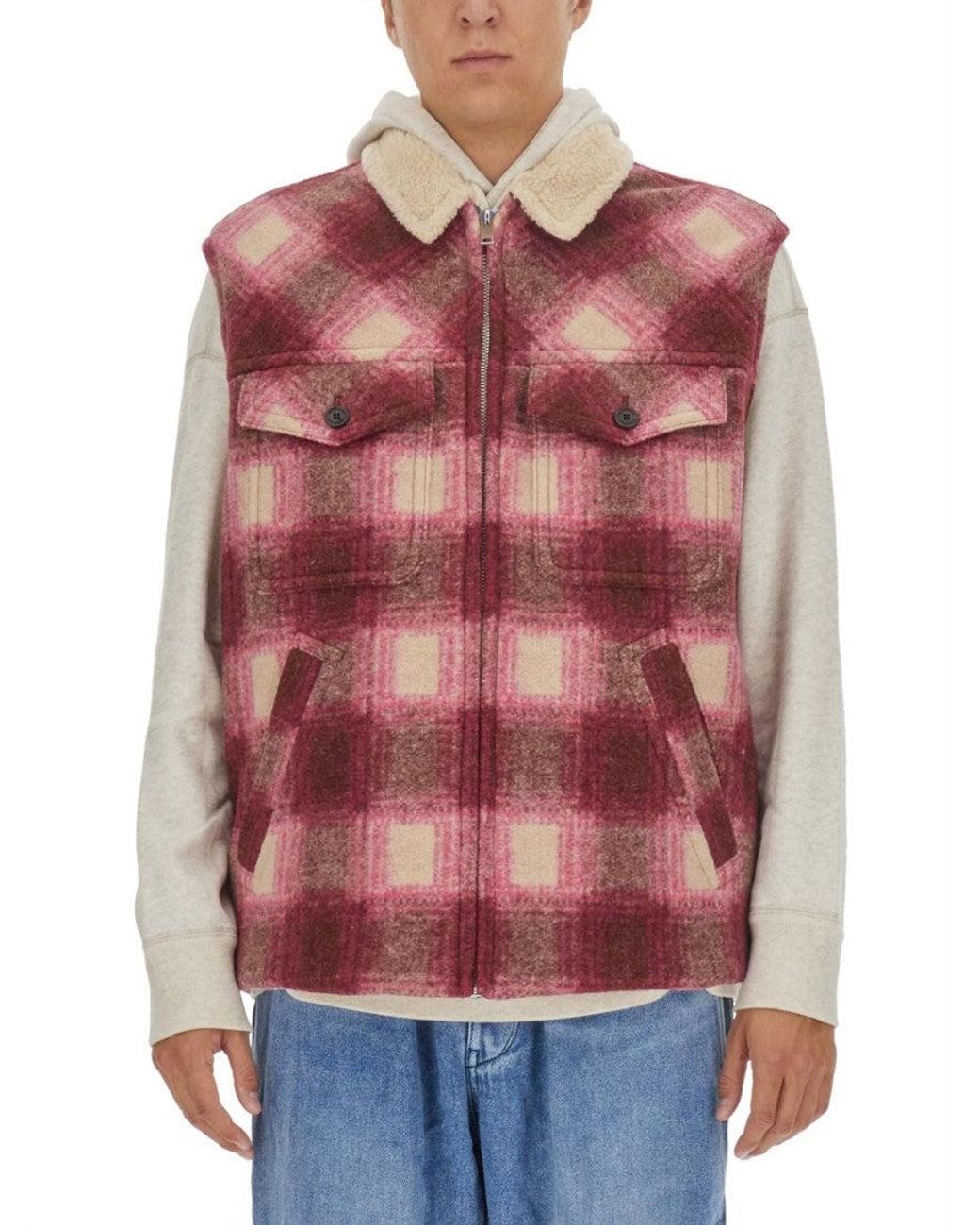 Isabel Marant Red Kiran Jacket for men