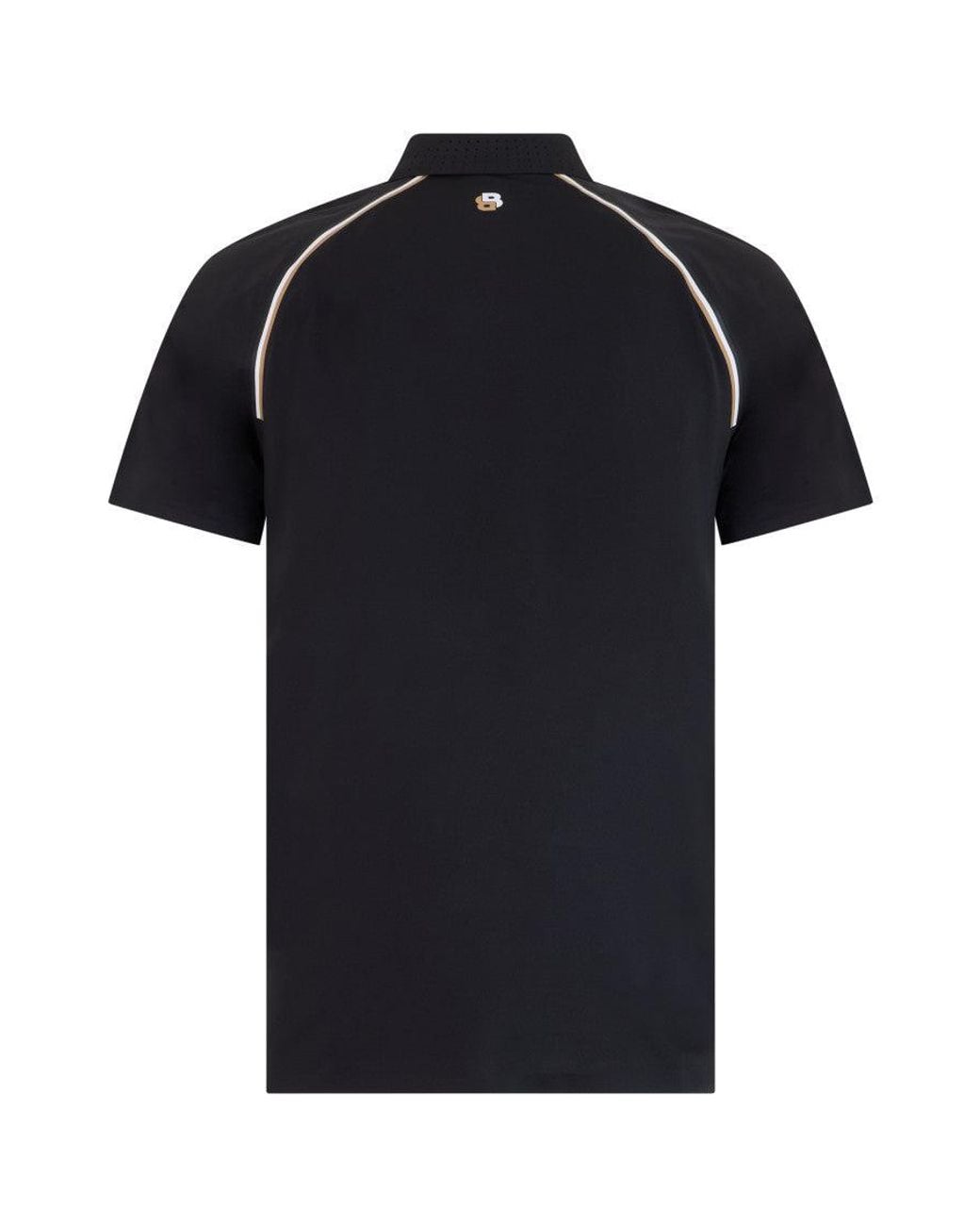 Boss Black Shirt Collar Logo Polo for men