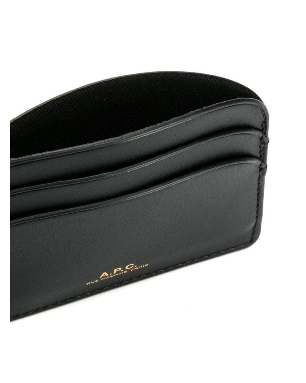 A.P.C. Black Cardholder