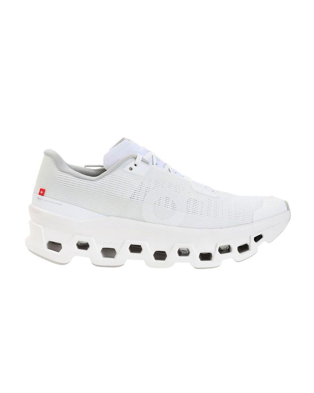 On Shoes White Lace Up Sneakers