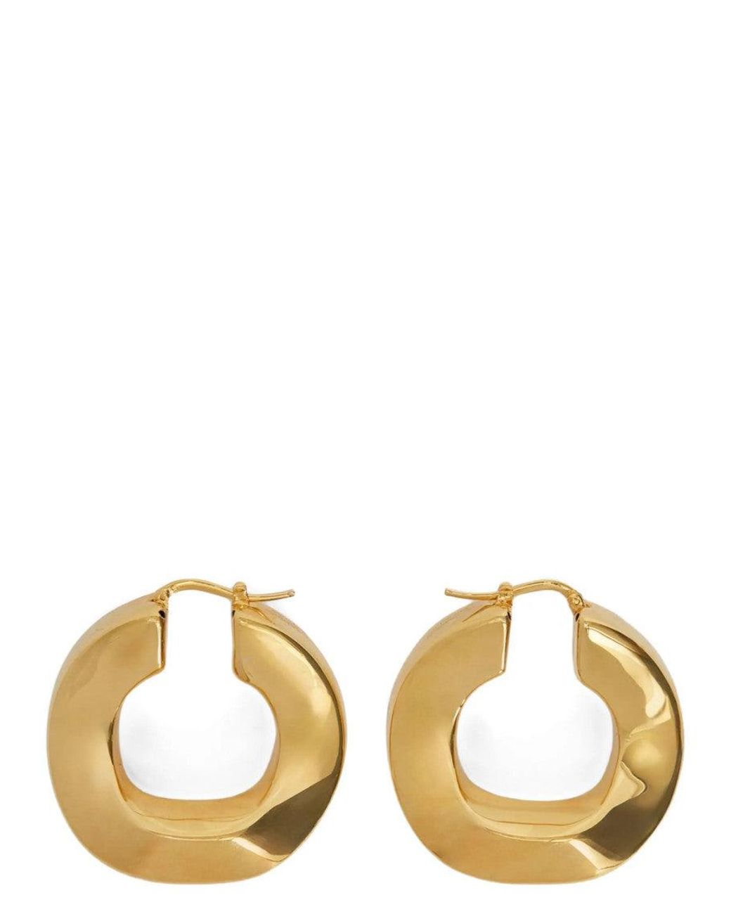 Jil Sander Metallic '2104' Earrings