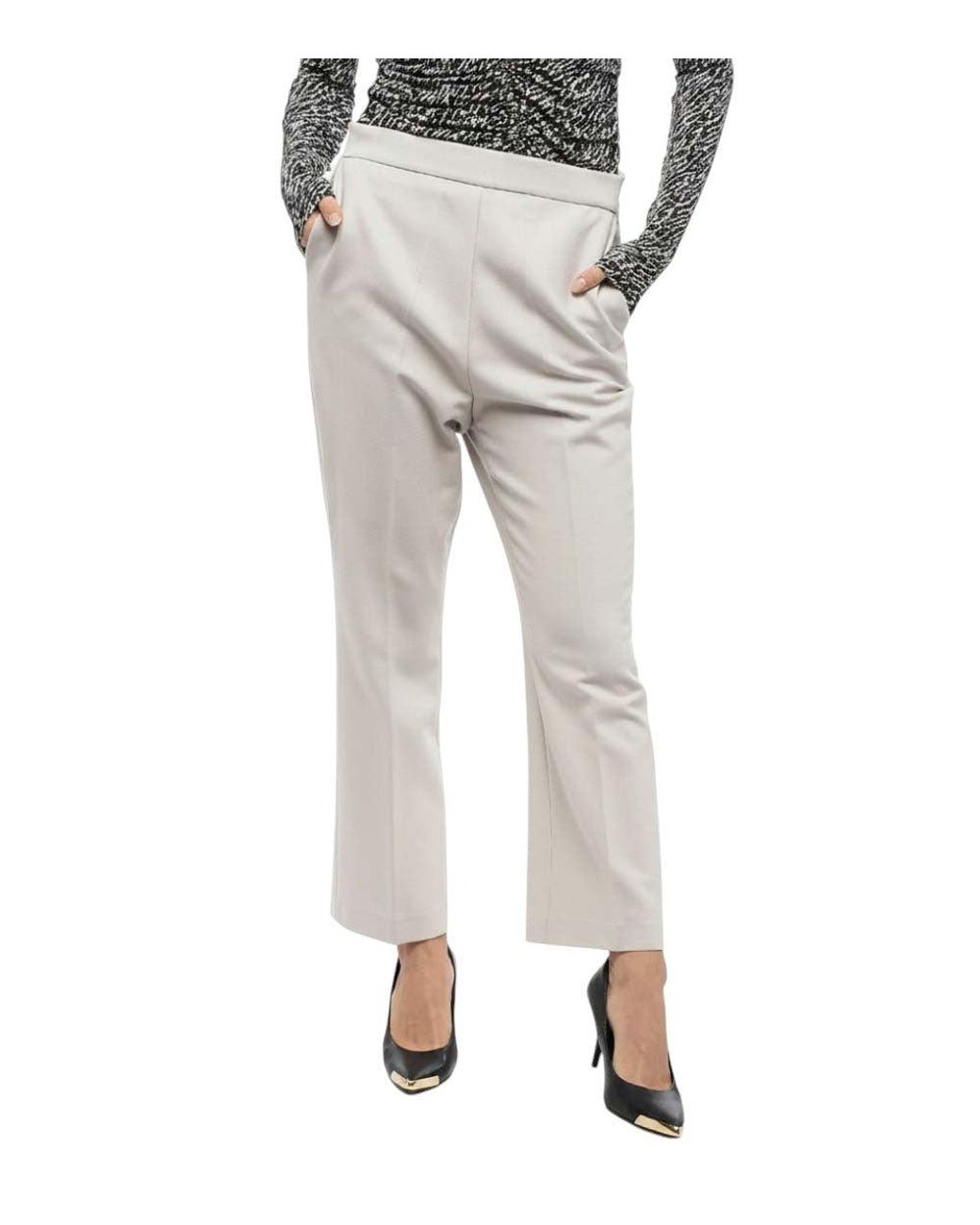 Fabiana Filippi Natural Straight Fit Pant