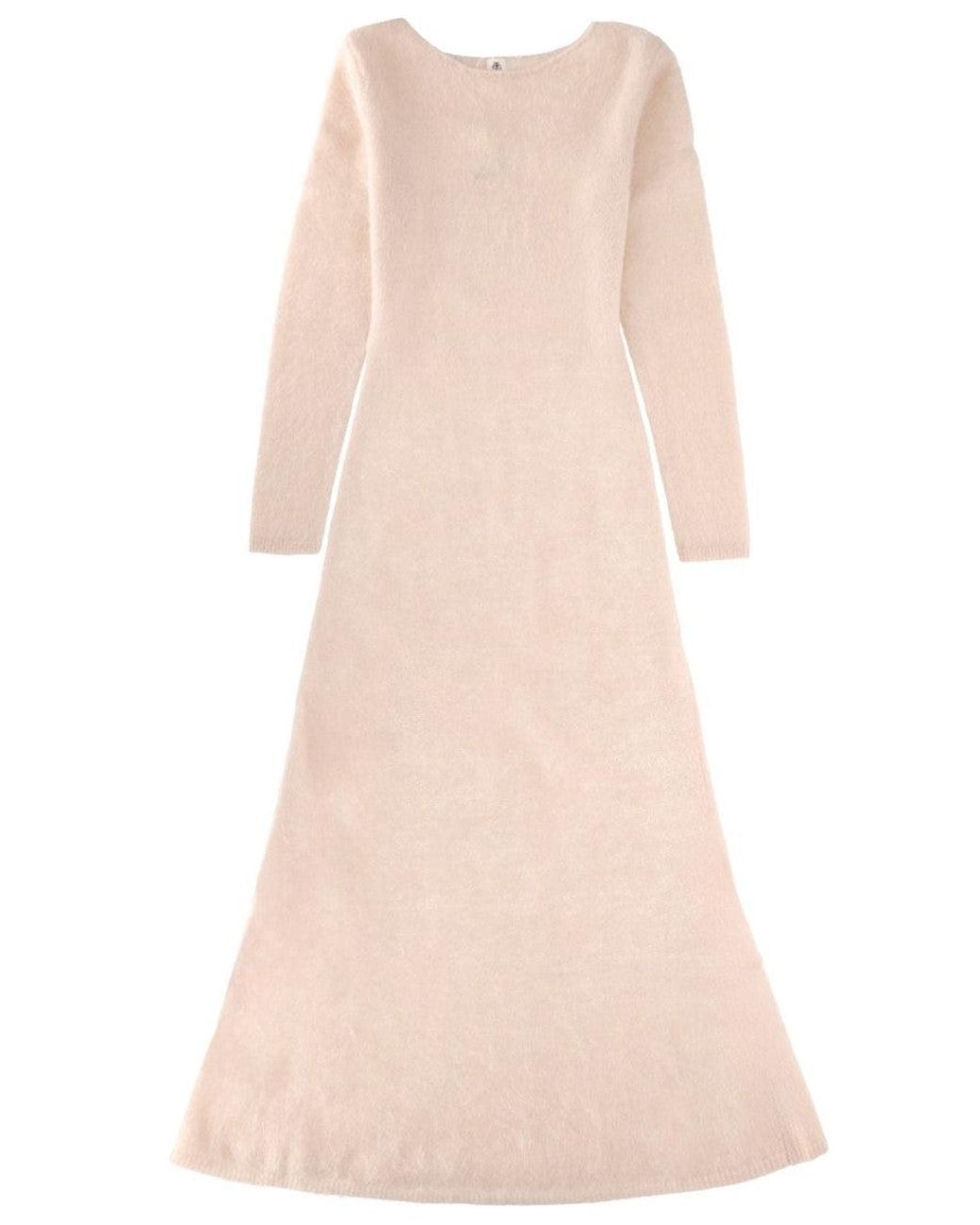THE GARMENT Pink Round Neck Maxi Dress