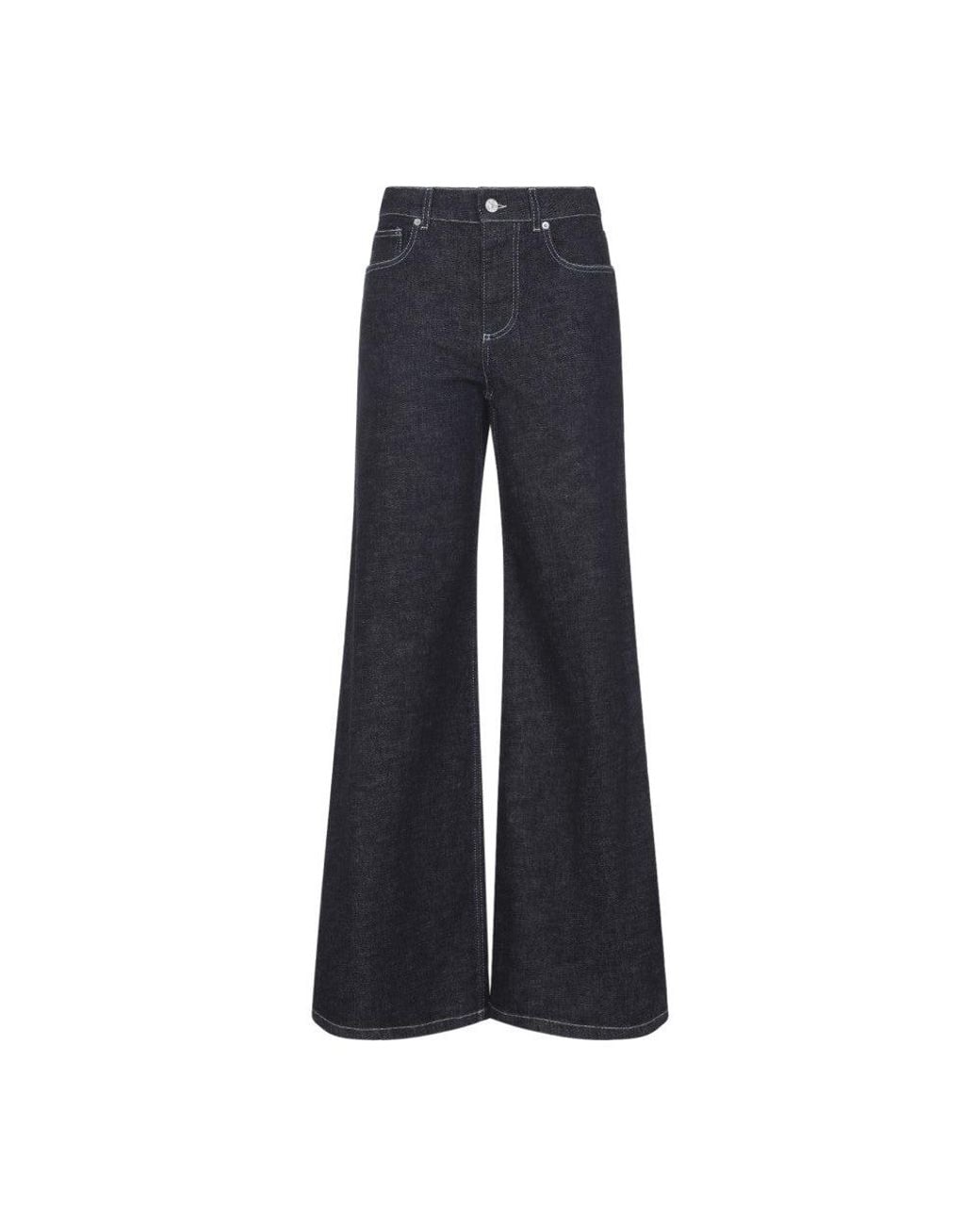Marni Blue Wide-Leg Jeans