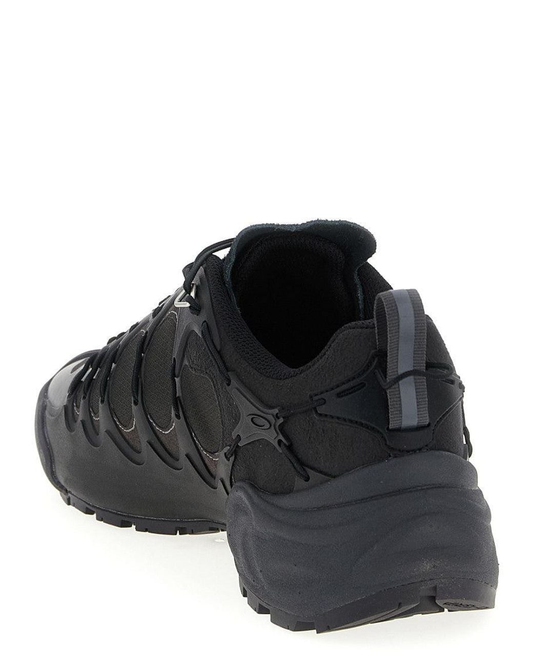 Junya Watanabe Black Lace Up Sneakers for men