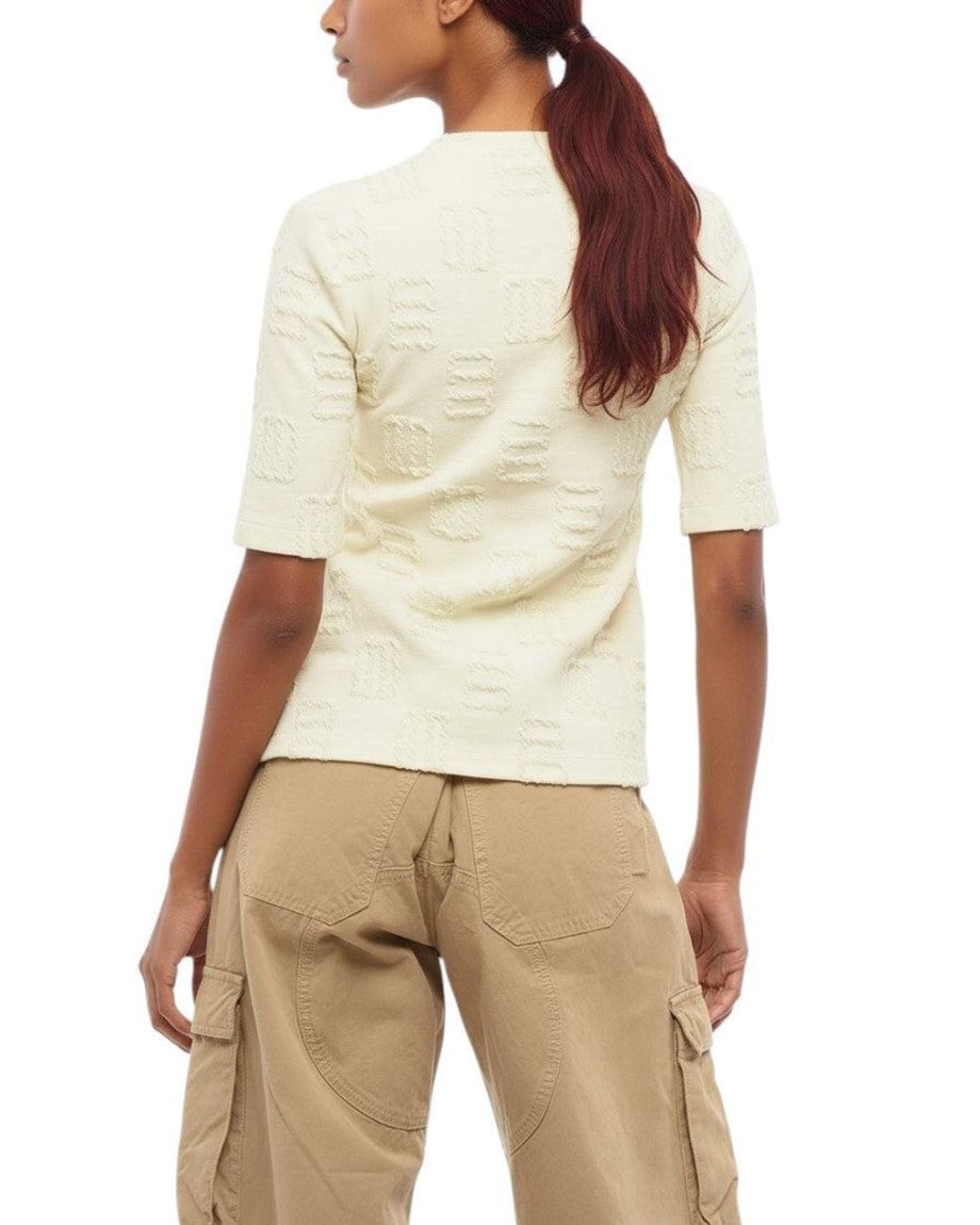 Ambush Natural Crew Neck T-Shirt