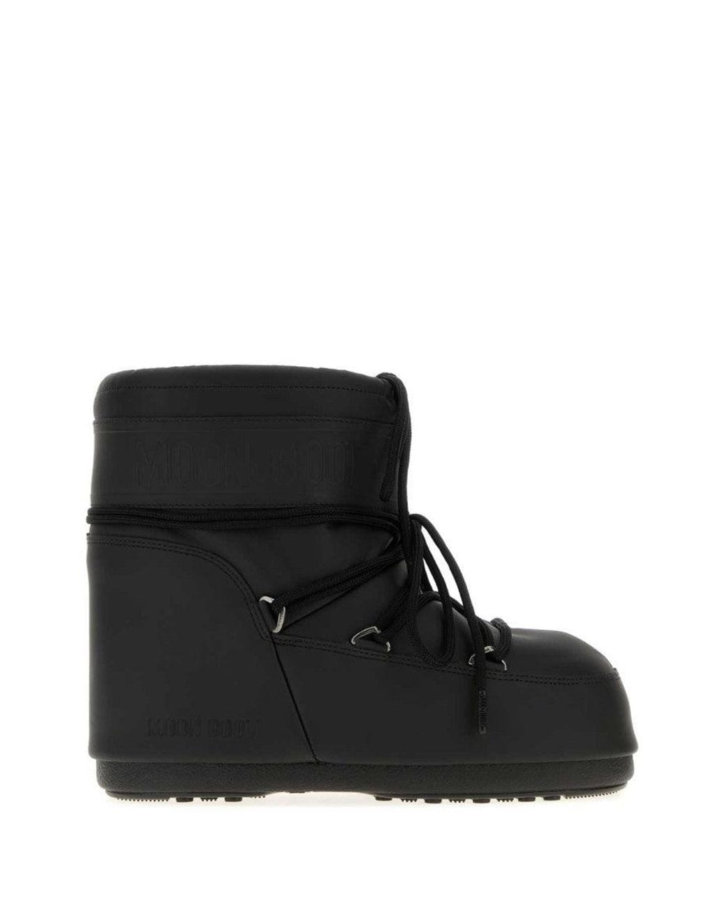 Moon Boot Black Ankle Boots for men