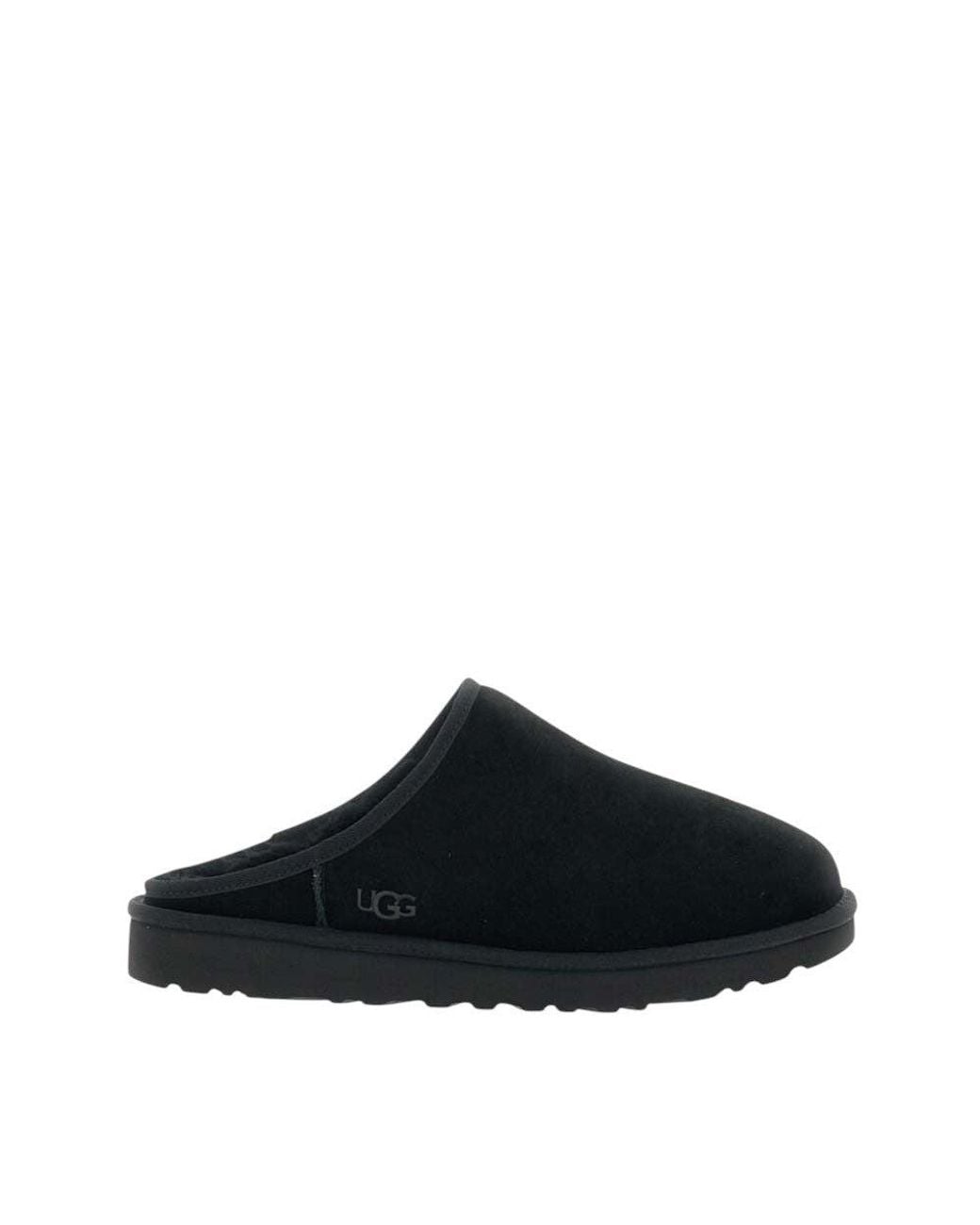 Ugg Black Classic Slip On Slippers for men