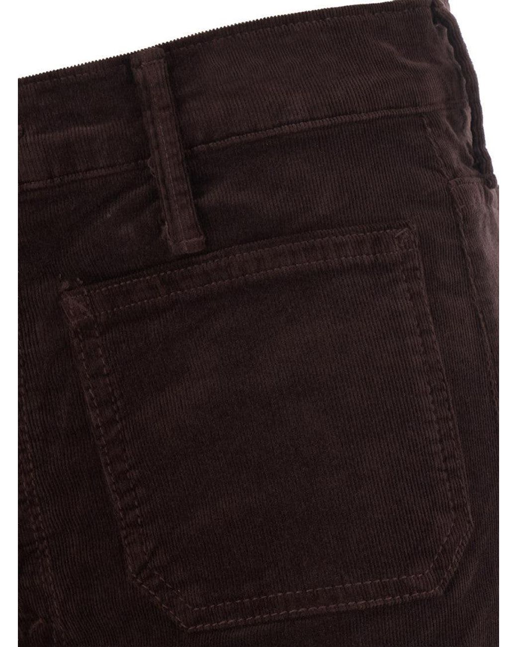 Mother Black Flared High Rise Jeans