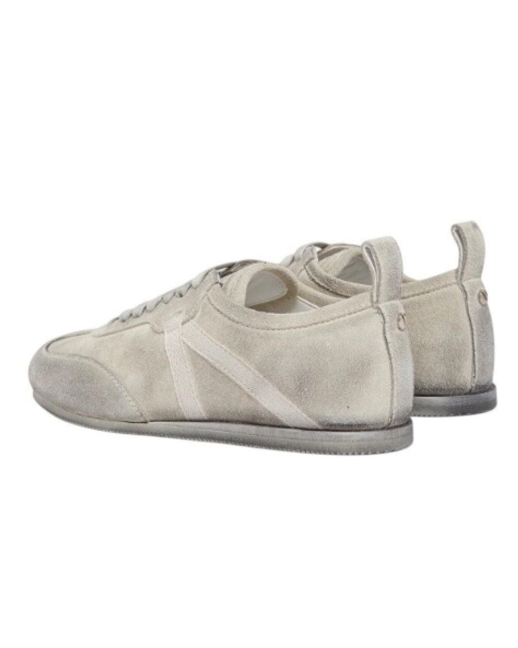 Ann Demeulemeester Black Lace-Up Sneakers