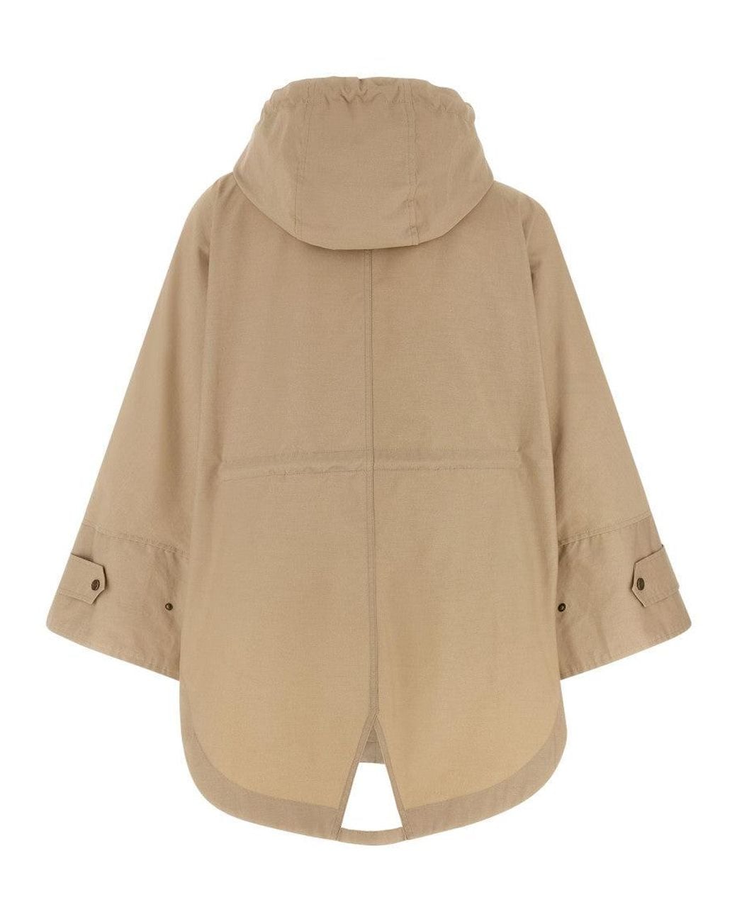 Moncler Natural Solid Hood Jacket