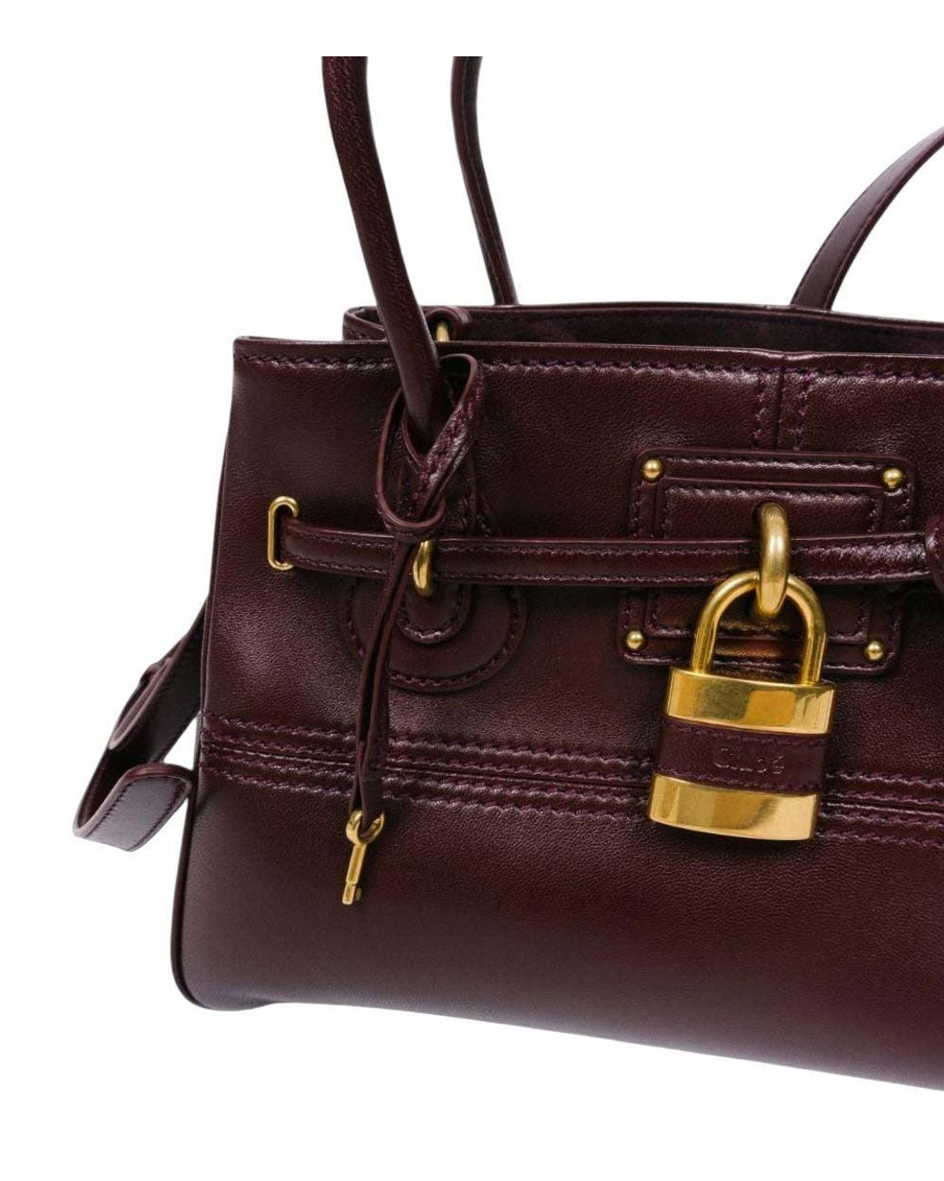Chloé Purple Paddington Small Satchel