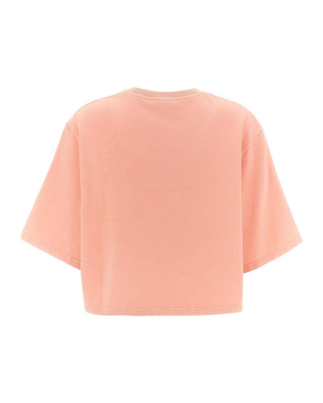 Fendi Pink 3D Logo Embroidery Sweatshirt