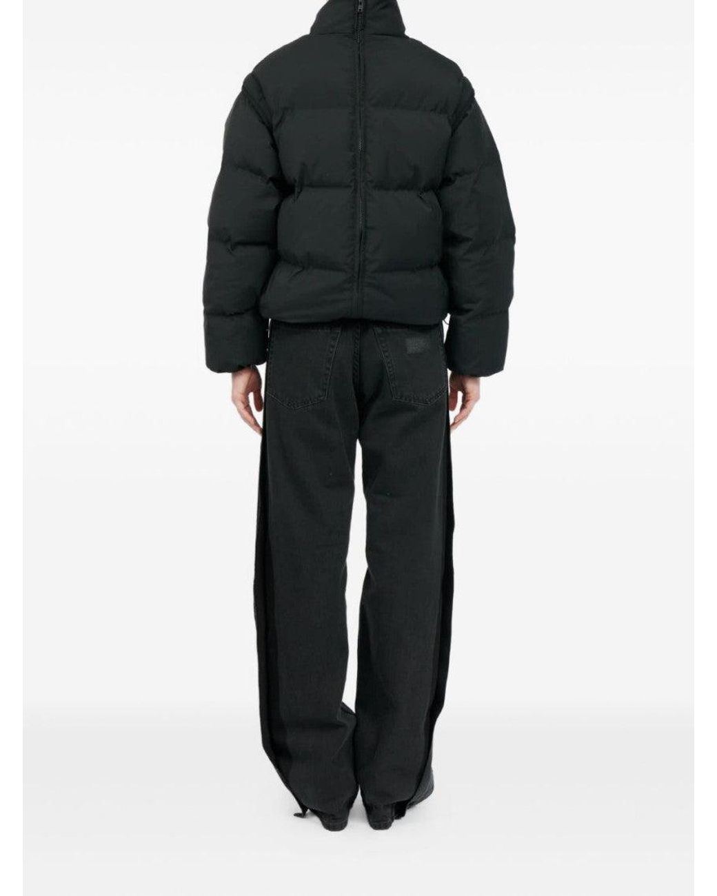 MM6 by Maison Margiela Blue Quilted Jacket