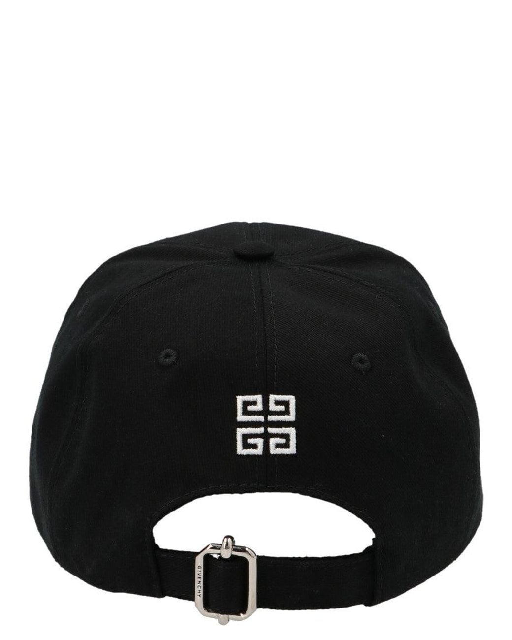 Givenchy Black Curved Cap for men