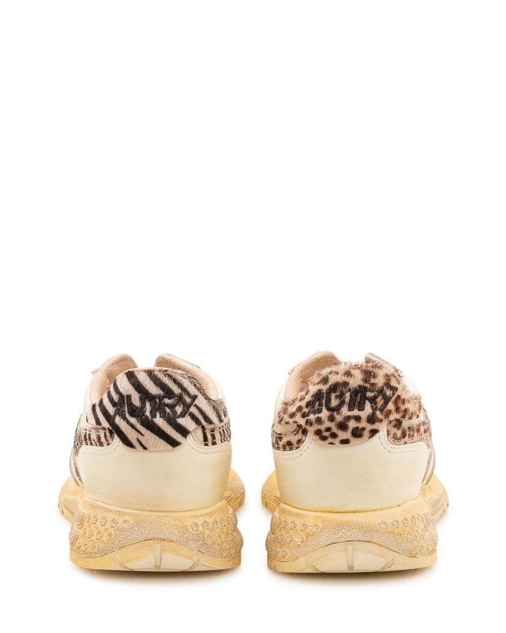 Autry Natural Logo Printed Sneakers