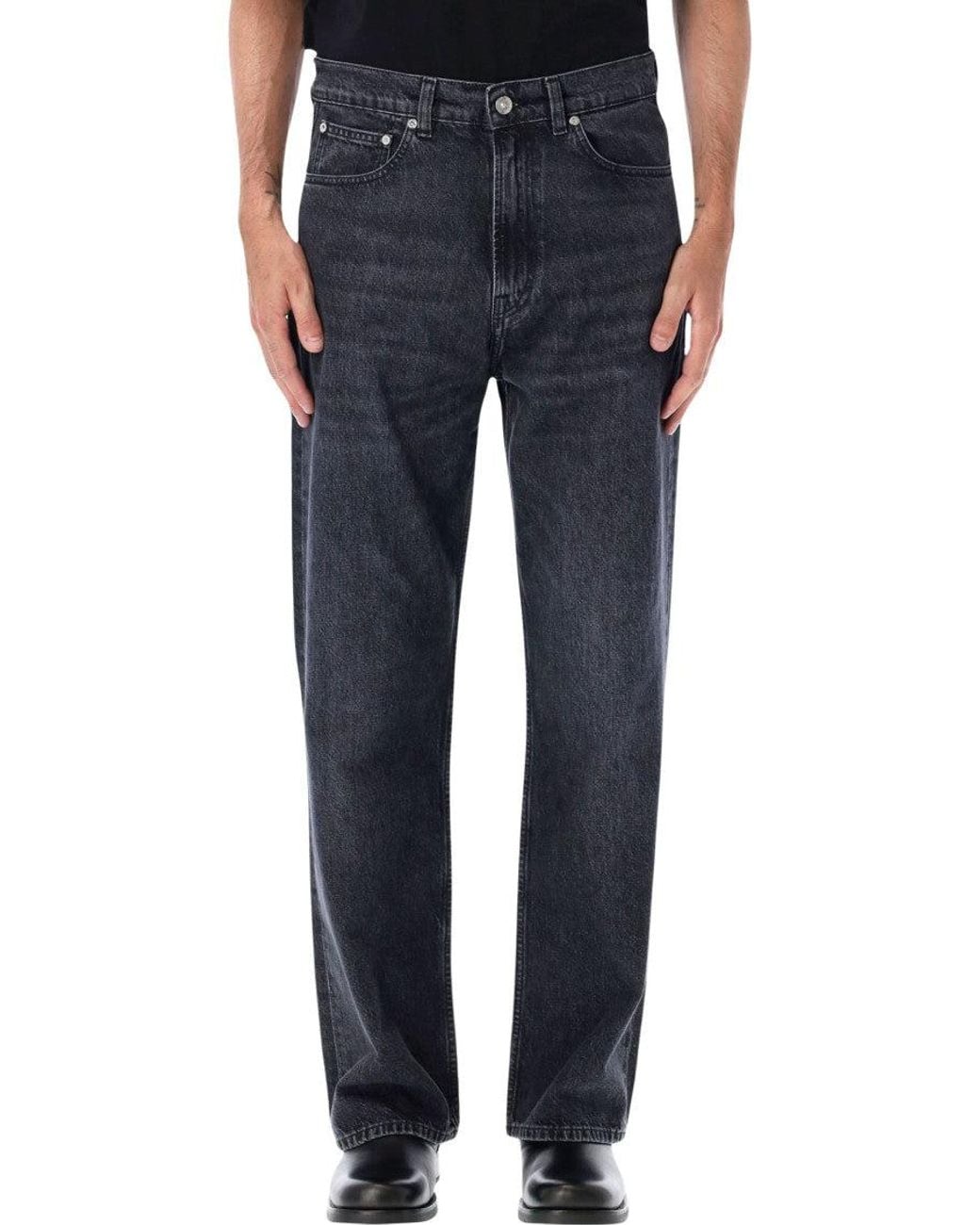 Our Legacy Blue Mid Rise Jeans for men