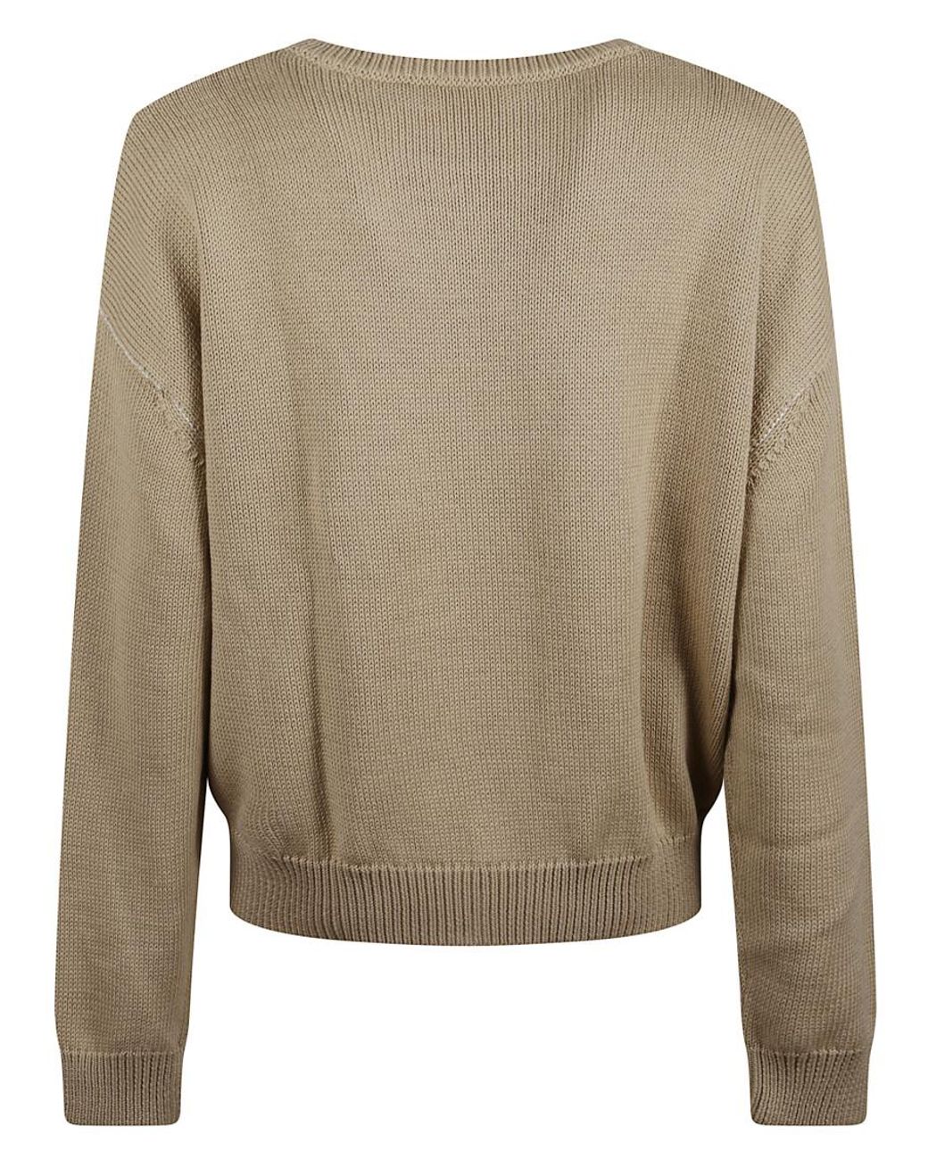A.P.C. Natural Logo Sweater for men
