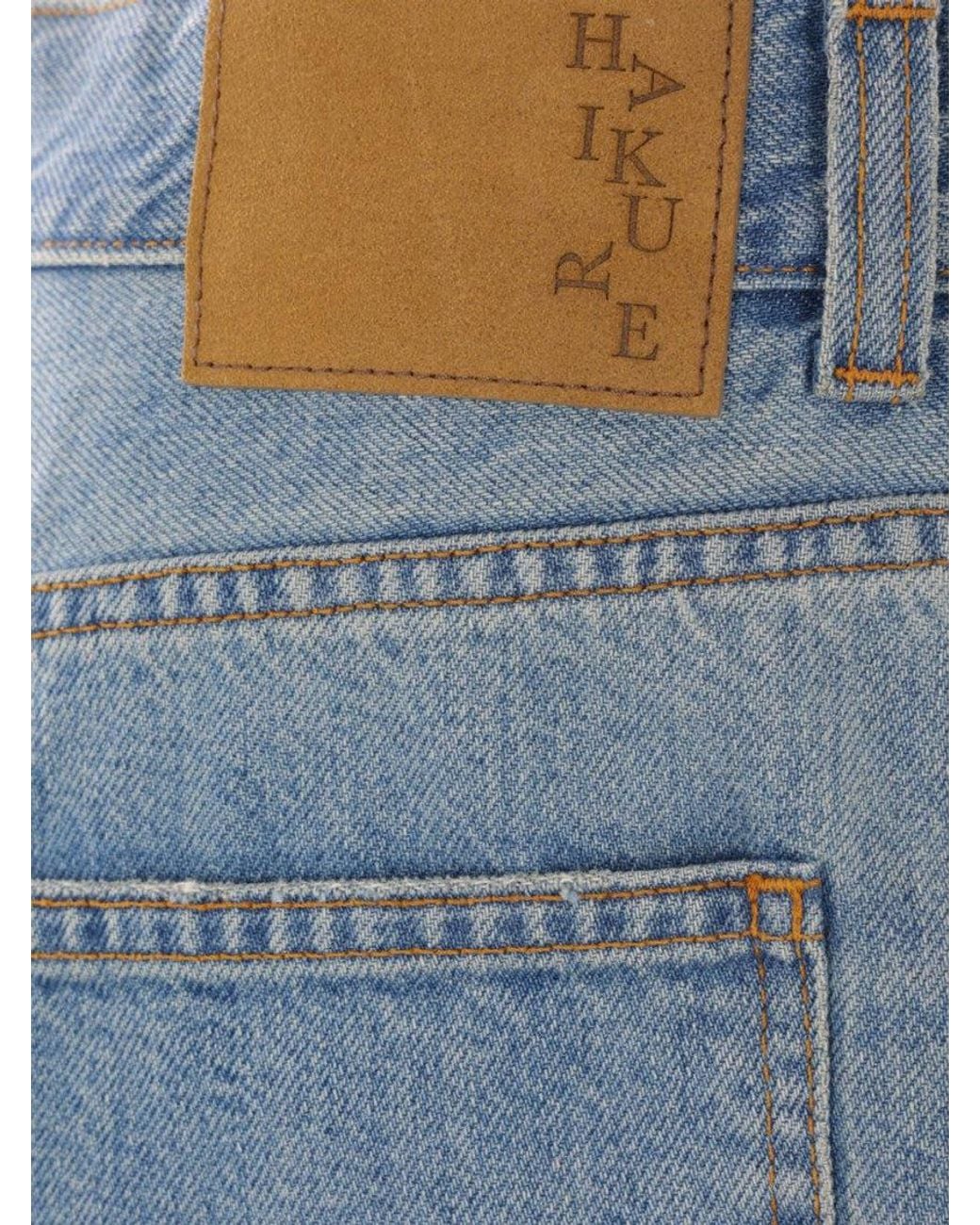Haikure Blue Winona Wide-Leg Jeans