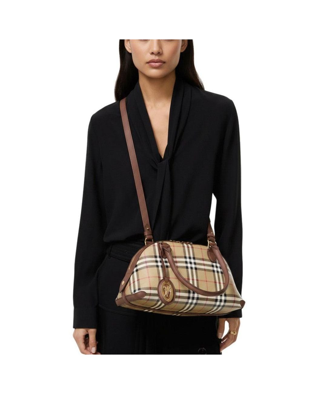 Burberry Metallic Primrose Small Satchel