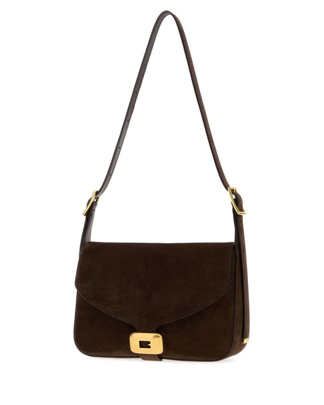 Balenciaga Black Clicca Medium Shoulder Bag
