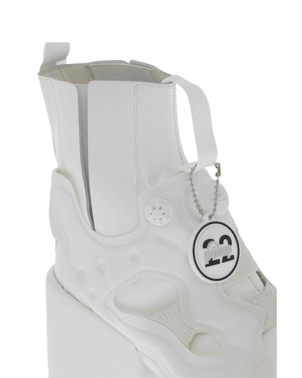 Maison Margiela White Ankle Boots