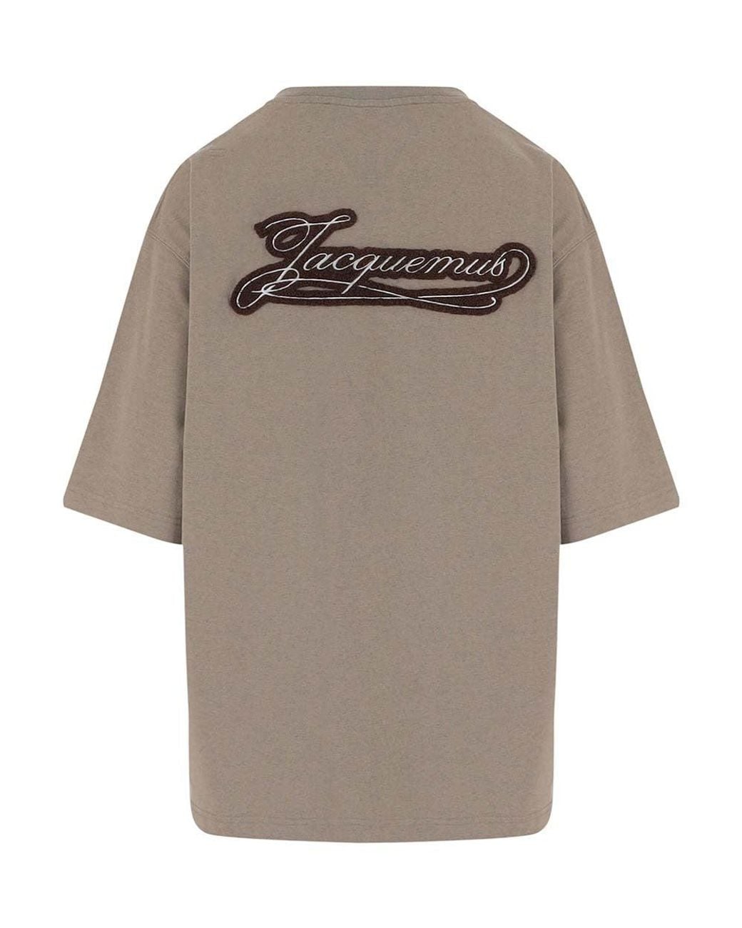 Jacquemus Natural Crew Neck T-Shirt for men