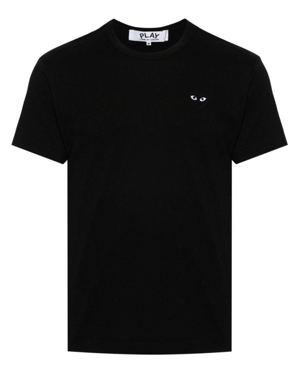 Comme des Garçons Black Heart Cotton T-Shirt for men