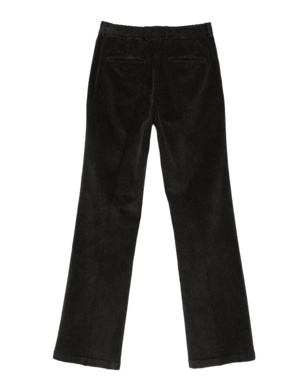 Cellar Door Black Wide-Leg Trousers
