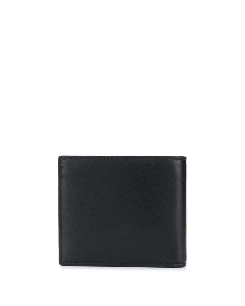 Saint Laurent Black Logo Wallet for men