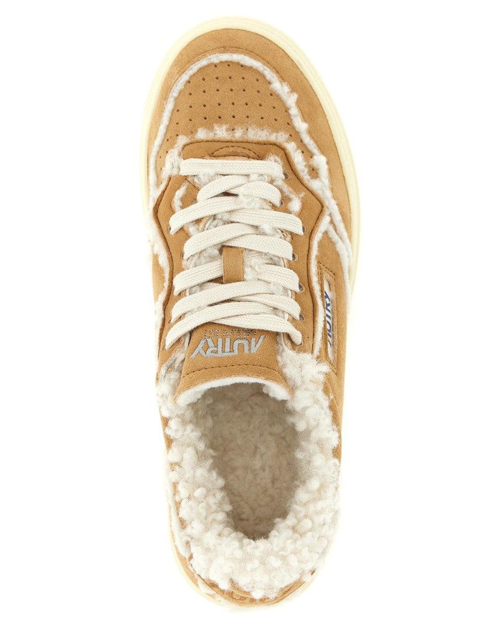 Autry Metallic Medalist Sneakers