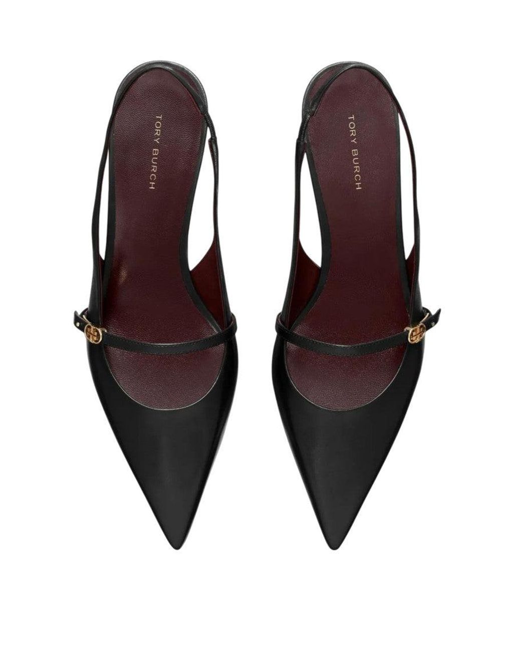 Tory Burch Black Eleanor Pumps