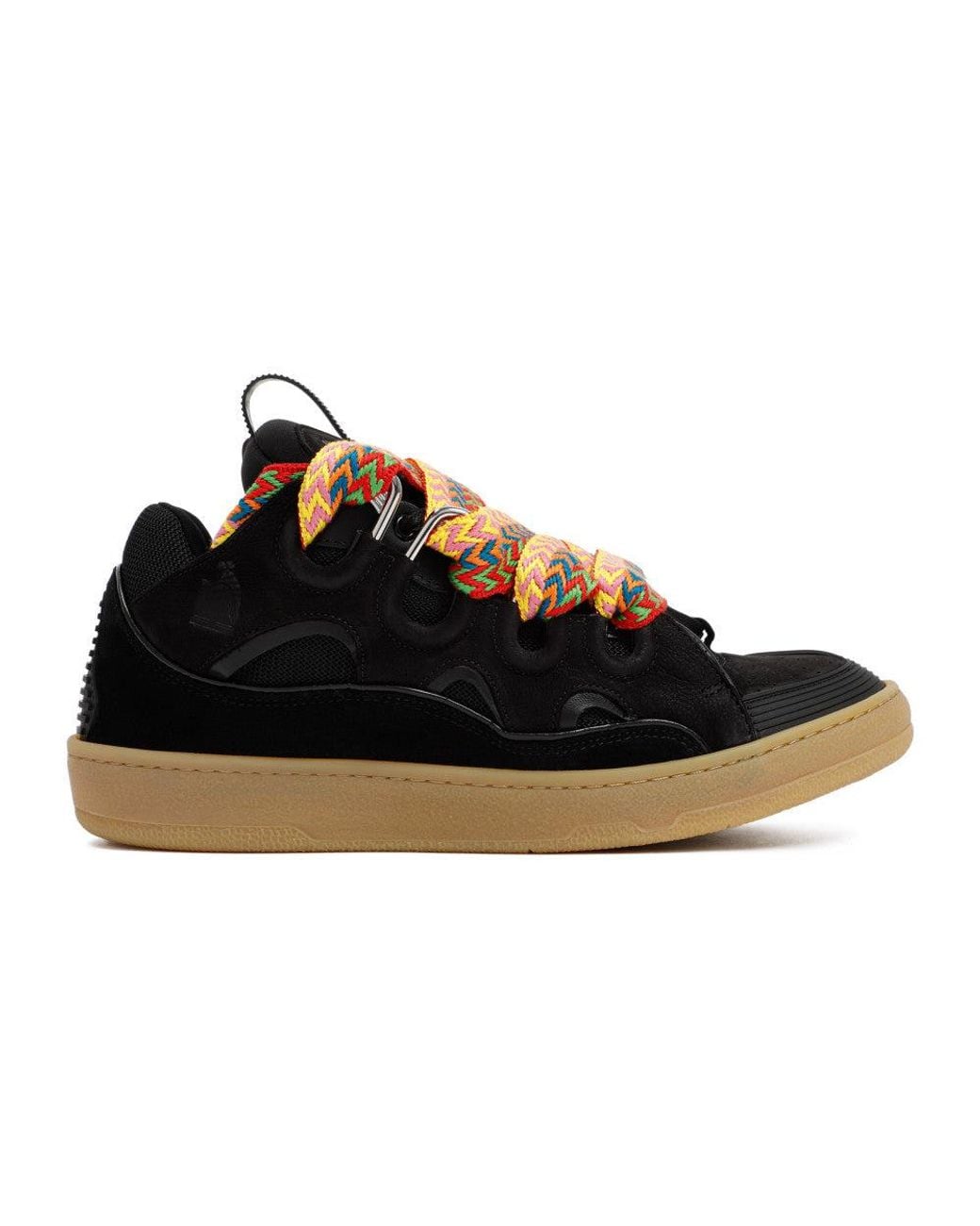 Lanvin Black Suede Sneakers for men