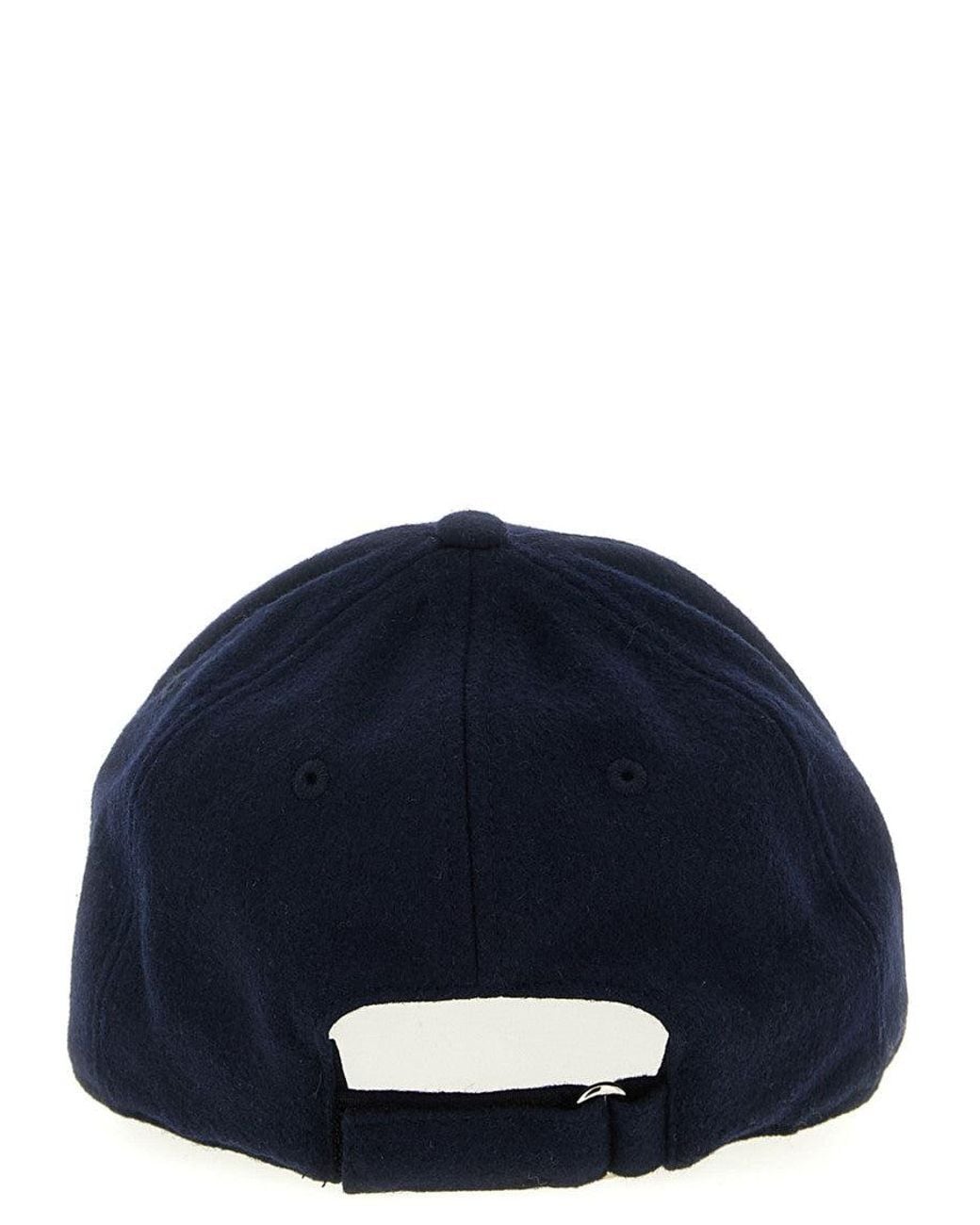 Ballantyne Blue Terry Logo Baseball Cap for men