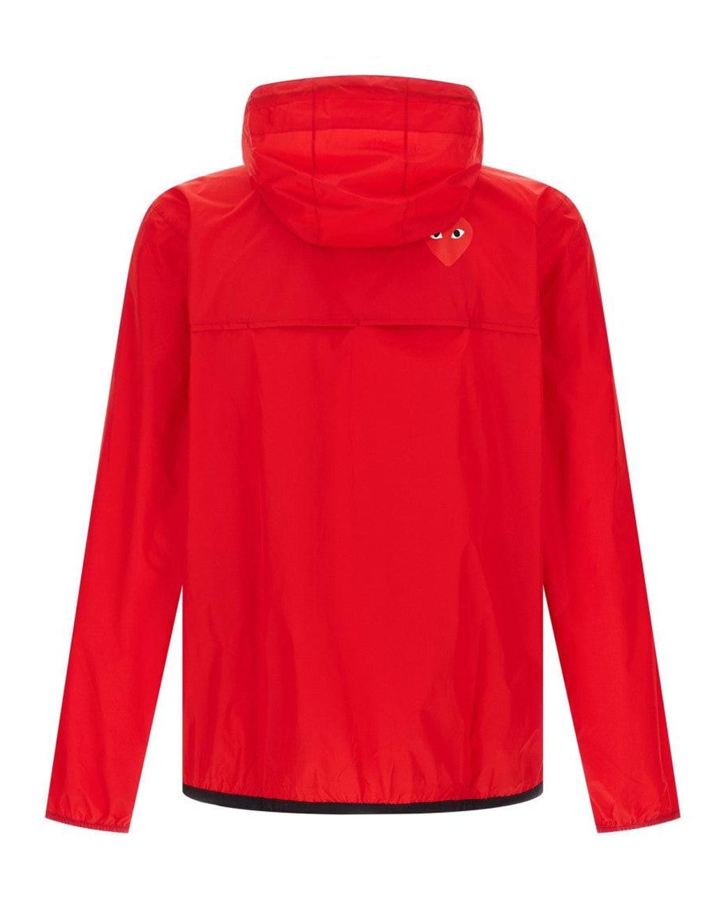 Comme des Garçons Red Logo Hood Jacket