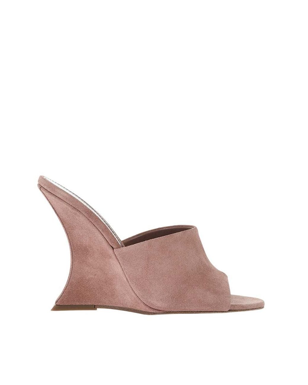 Paris Texas Pink Suede Wedges