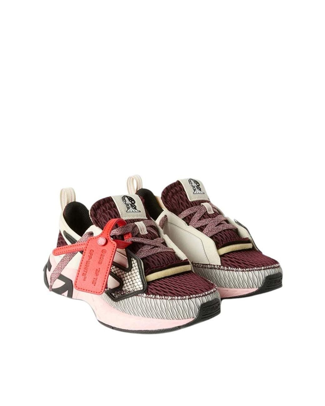 Off-White c/o Virgil Abloh Multicolor Multi Color Lace Up Sneakers