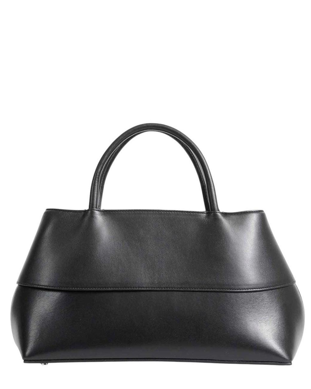 Totême Black Mercer Small Satchel