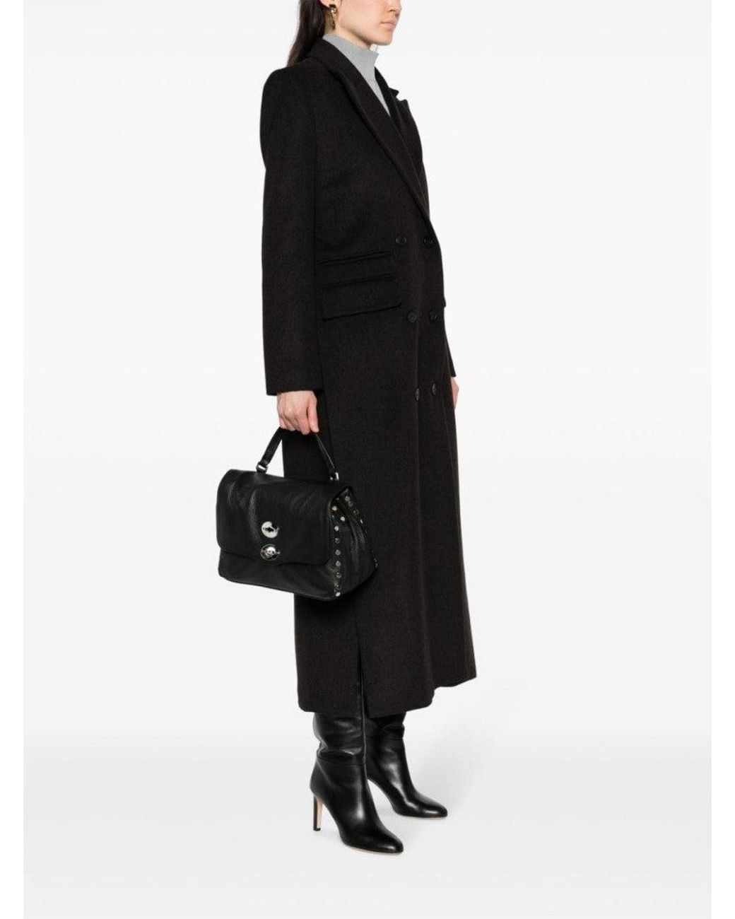 Zanellato Black Postina Satchel