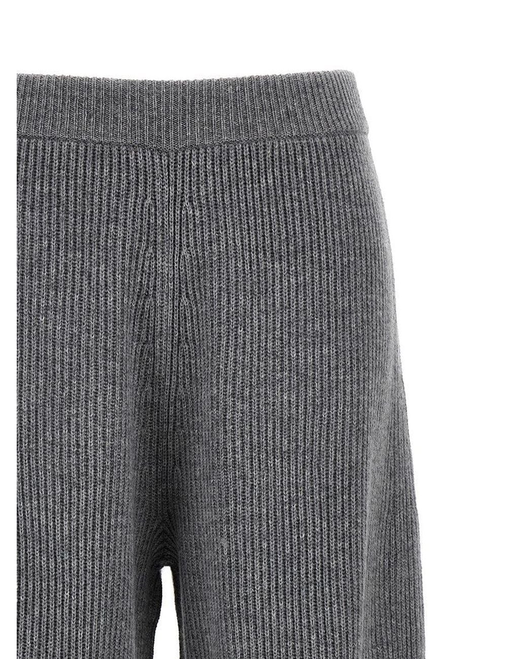 Sportmax Gray Sella Trousers