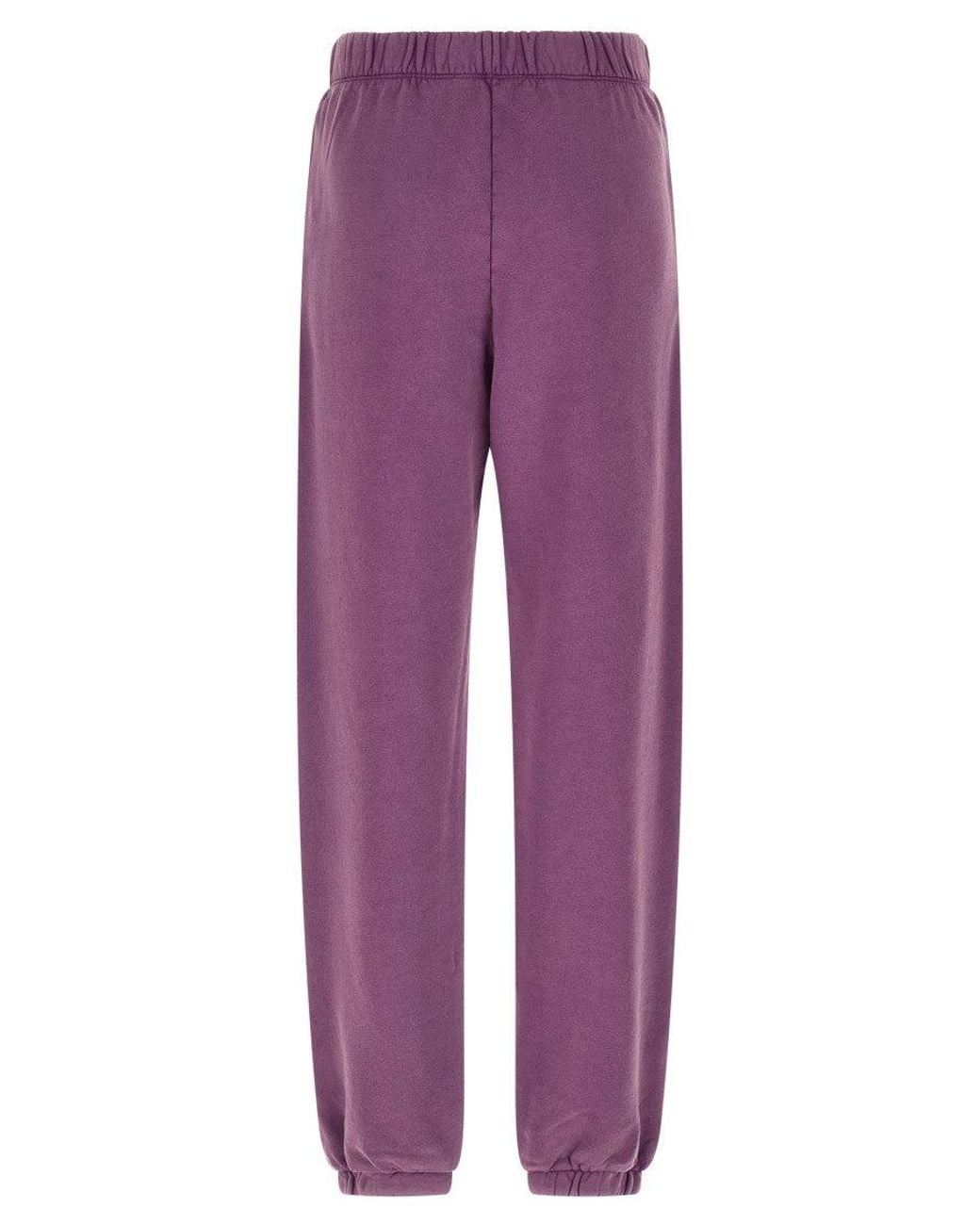 The Attico Purple Logo Joggers