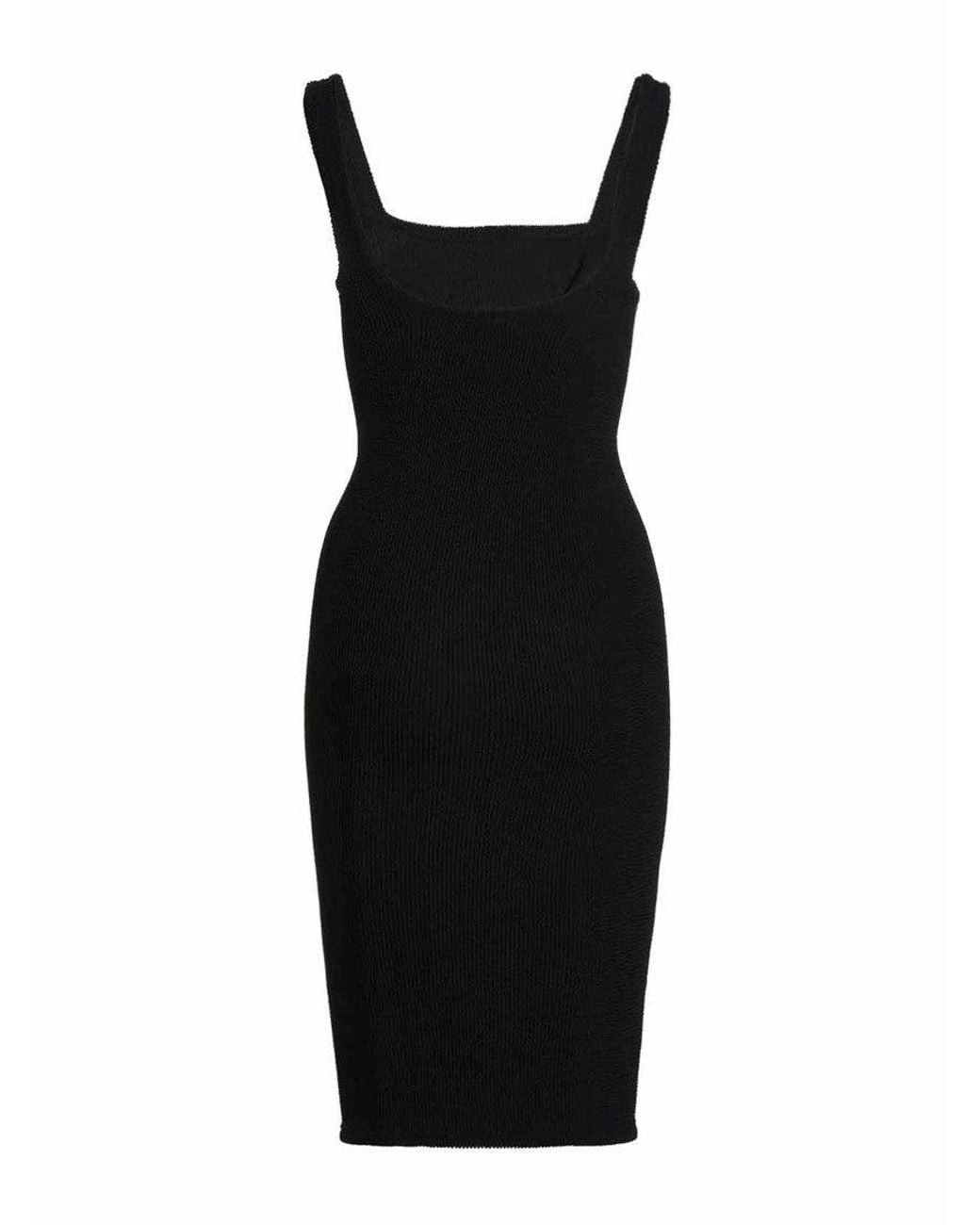 Hunza G Black Tank Dress