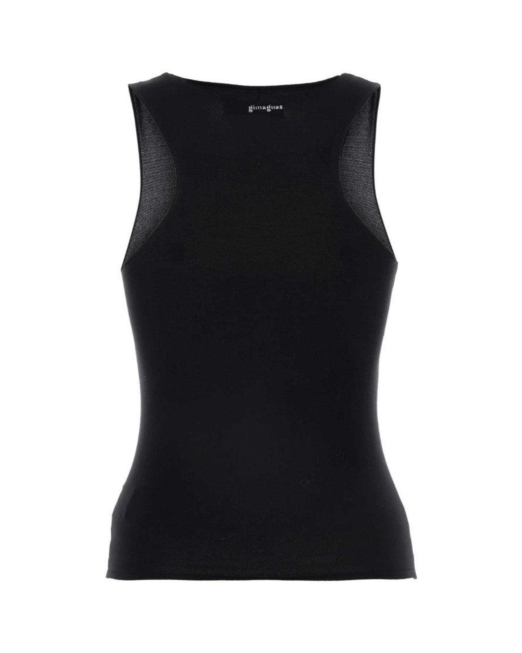 GIMAGUAS Black Nylon Galu Tank Top