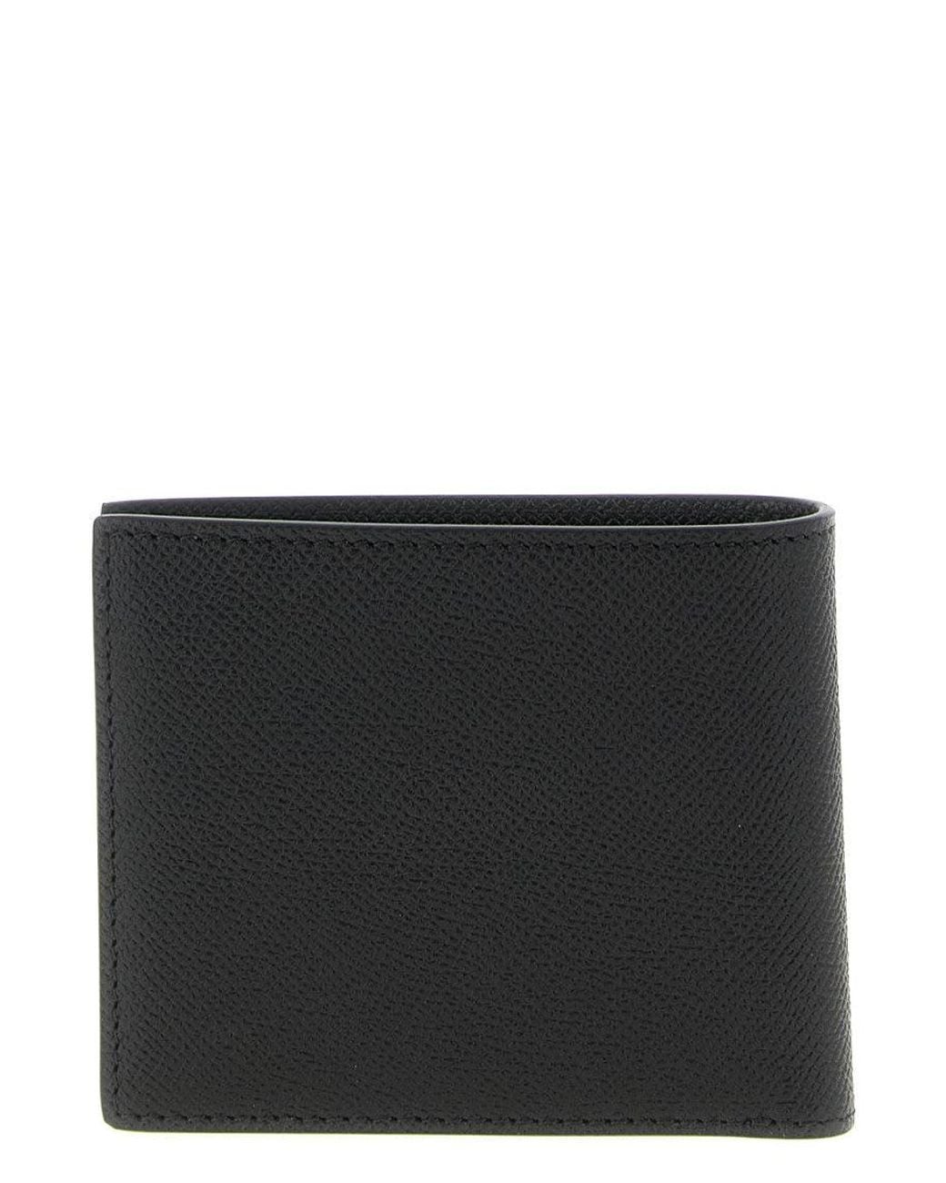 Tom Ford Black Logo Textured Wallet for men